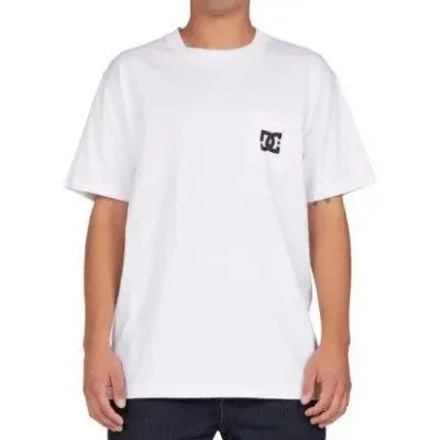 Polera Hombre Star Pocket Blanco Dc Shoes