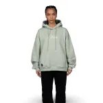 Polerón Hombre Oversize Verde Claro Estampado Whatup