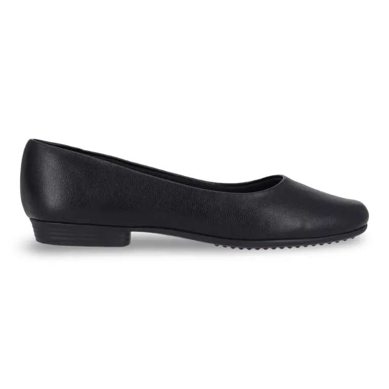 Zapato Mujer Napa Ballerina Clásica Negro Piccadilly