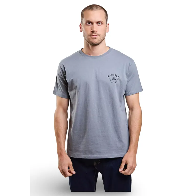 Polera Hombre Salty Surf Gris Maui