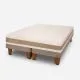 Cama Europea 2 Plazas Rilassati Infinity Base Dividida Cic