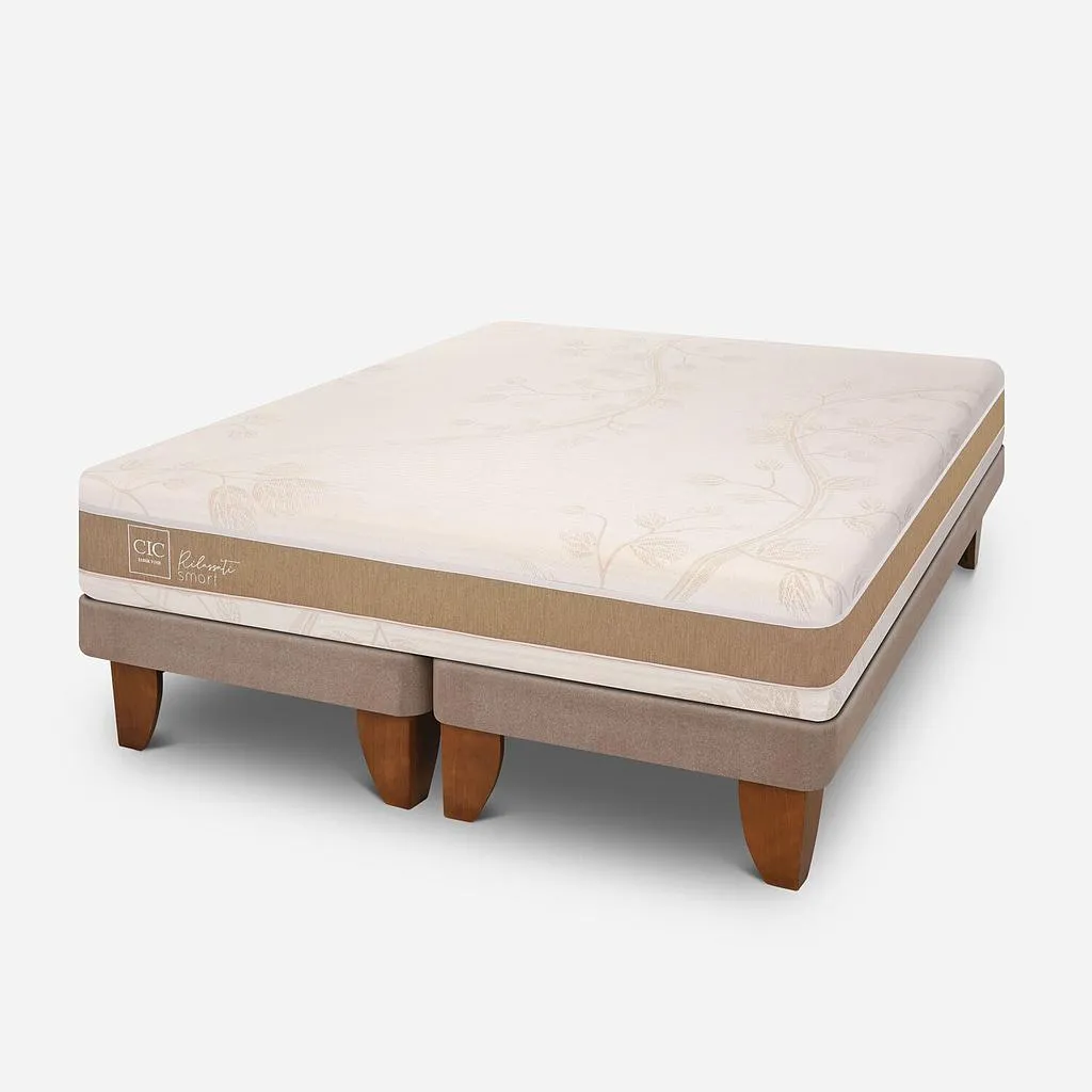 Cama Europea King Rilassati Infinity Base Dividida Cic