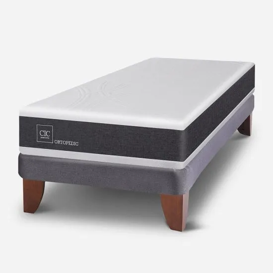 Cama Europea 1.5 Plazas Ortopedic Cic