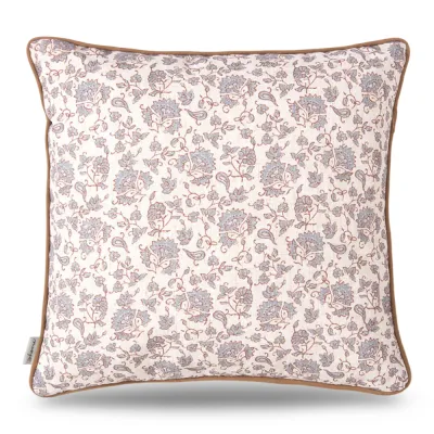 Cojín Estampado Asana Celeste Fabrics