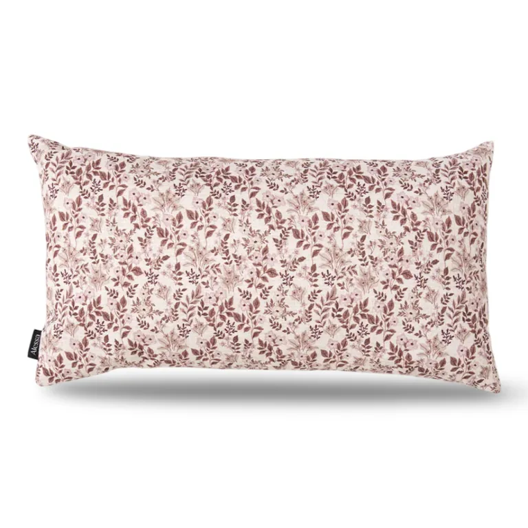 Cojín Estampado Pilar Rosa 30 x 60 cms Fabrics