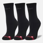 Tripack Calcetines Logo Lippi Pack Mid Negro