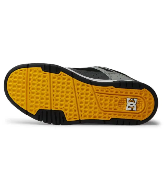 Zapatilla Hombre Stag Grey Yellow DC Shoes - Imagen 5