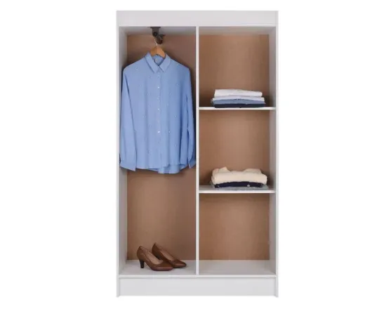 CLOSET BAGUA 4 PUERTAS BLANCO CIC - Imagen 3