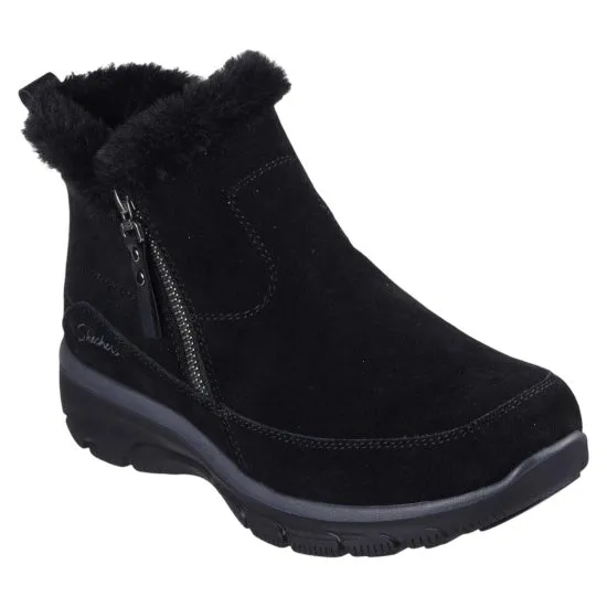 BOTA MUJER EASY GOING COOL ZIP BLK SKECHERS - Imagen 6