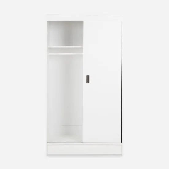 CLOSET CABURGA 2 PUERTAS CORREDERA OLMO BLANCO CIC - Imagen 5