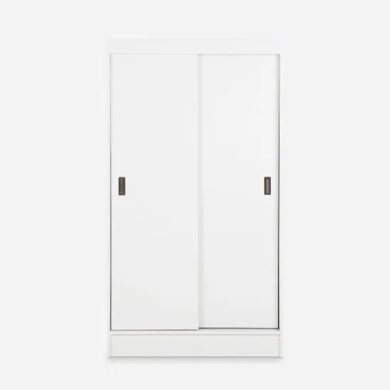 CLOSET CABURGA 2 PUERTAS CORREDERA OLMO BLANCO CIC - Imagen 7