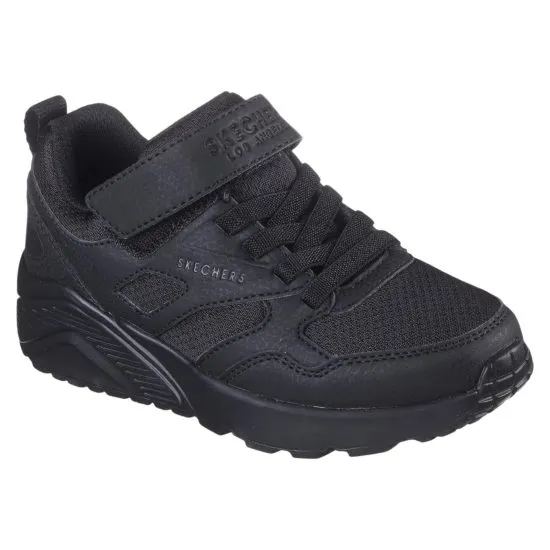 Zapatilla Niño Uno Lite City League Negro Skechers - Imagen 2