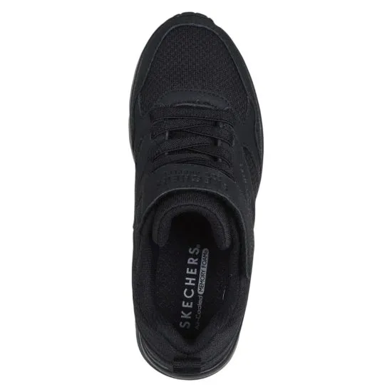 Zapatilla Niño Uno Lite City League Negro Skechers - Imagen 3