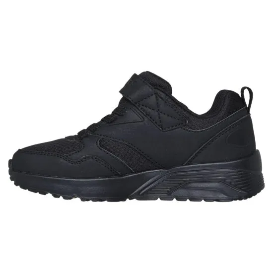 Zapatilla Niño Uno Lite City League Negro Skechers - Imagen 5
