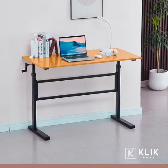 ESCRITORIO DE TRABAJO CON ALTURA REGULABLE STANDING DESK OAK KLIK - Imagen 5