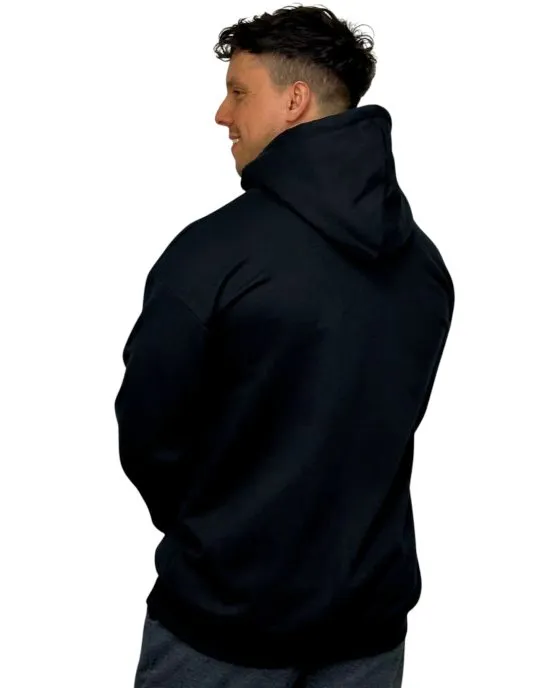 Polerón Deportivo Hombre Zip Classic Negro Konko - Imagen 4