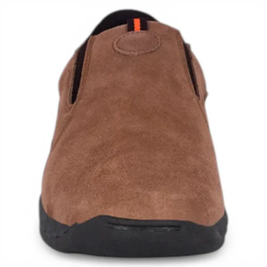 Zapato Hombre Sin Cordones Rover Cuero Café London Adixt - Imagen 3
