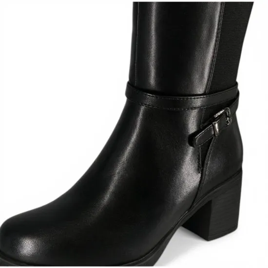 Bota Mujer Imperia Negro Alquimia - Imagen 4
