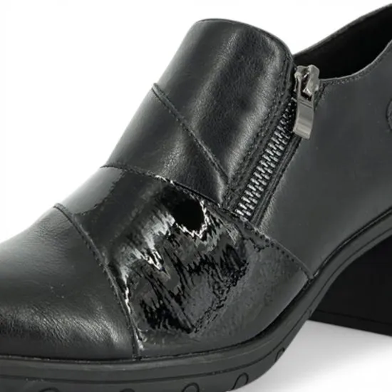 Zapato Mujer Siena Tacón Negro Alquimia - Imagen 2