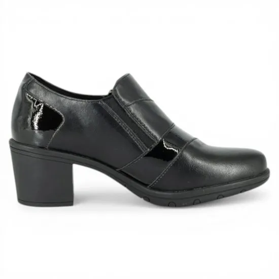 Zapato Mujer Siena Tacón Negro Alquimia - Imagen 4