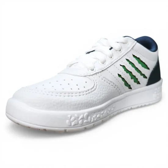 Zapatilla Niño Cocodrilo Blanco Verde Dino Park - Imagen 3