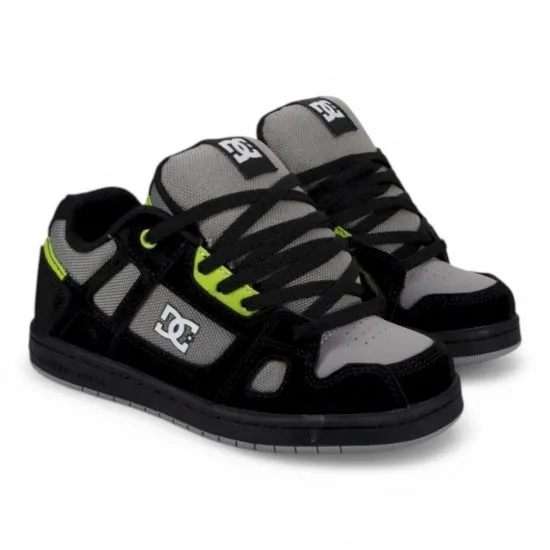 Zapatilla Juvenil Grey Stag DC - Imagen 3