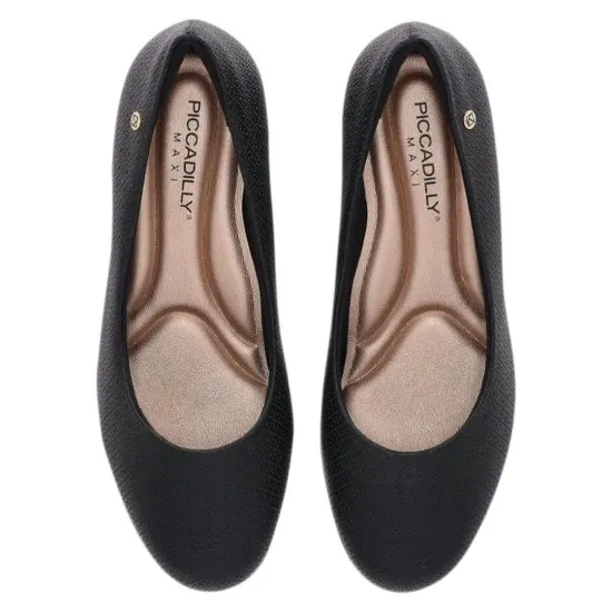 Zapato Mujer Negro Beth 59 Comfort Piccadilly - Imagen 3