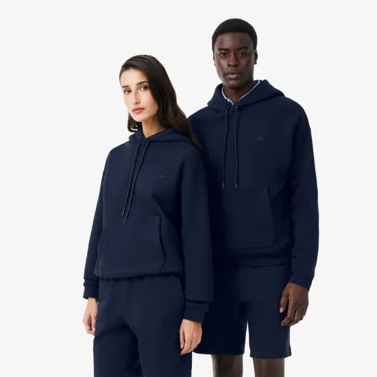 Polerón Hombre Algodón Hoodie Azul Marino Logo Lacoste - Imagen 4