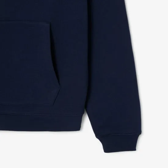 Polerón Hombre Algodón Hoodie Azul Marino Logo Lacoste - Imagen 5