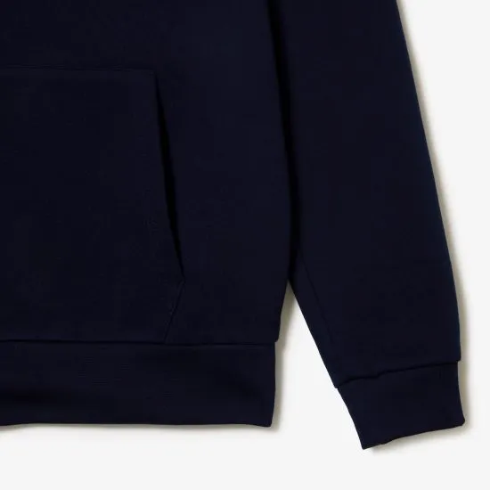 Polerón Hombre Algodón Hoodie Clásico Azul Marino Lacoste - Imagen 5