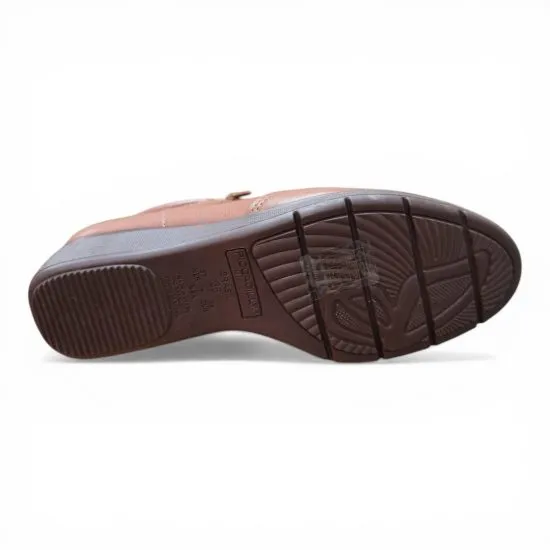 Botin Mujer Plataforma Café Stretch Piccadilly - Imagen 2