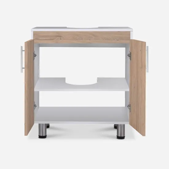 Vanitorio 2PT 60X67X42CM Blanco Olmo Cic - Imagen 3