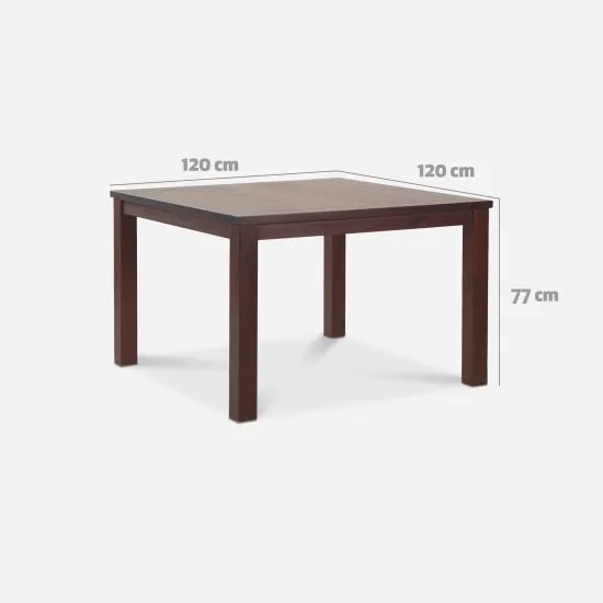 Comedor 8 Sillas Ñuble Caramelo - Tela Beige - Imagen 3