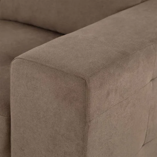 Sofa Seccional Tela Izquierdo Taupe Tamesis Cic - Imagen 9