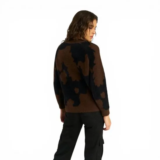 Sweater Mujer Regular Fit Leopardo Ellus - Imagen 5