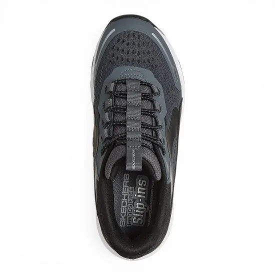 Zapatilla Juvenil Glide Step Plus Vista Lane Gris Skechers - Imagen 5
