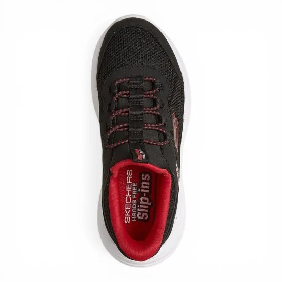 Zapatilla Kids Bounder Pro Blk Skechers - Imagen 5