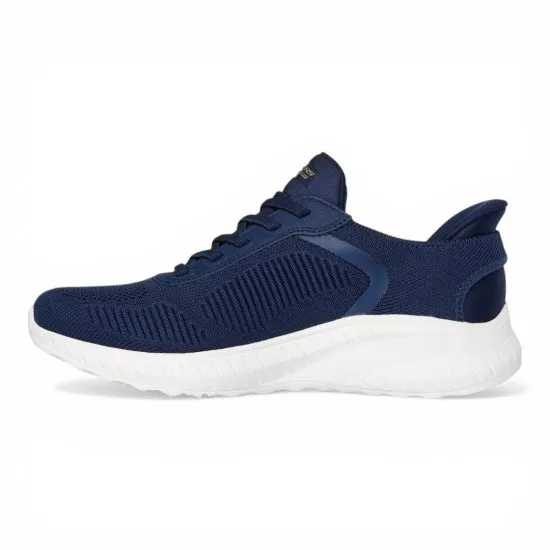 Zapatilla Mujer Bobs Squad Chaos Current Nvy Skechers - Imagen 3