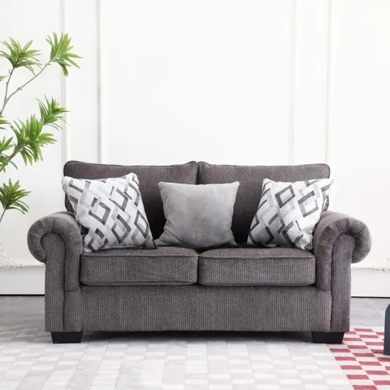 Sofa 2 Cuerpos New Casey Grey Msa - Imagen 5