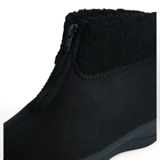 Botín Descanso Mujer Cozy Negro Passer - Imagen 4