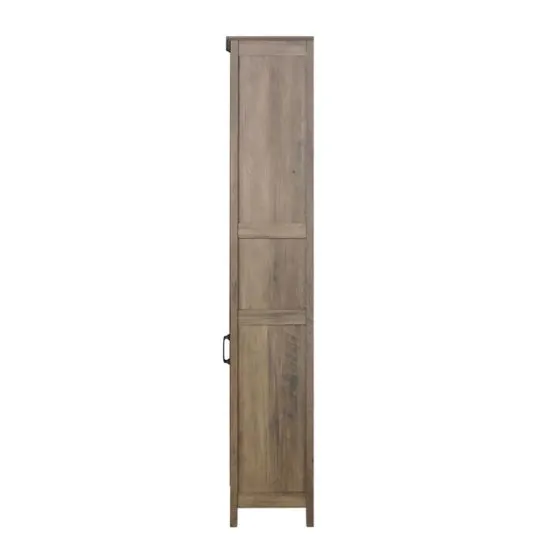 Vitrina 2 Puertas Rustic Oak Msa - Imagen 3