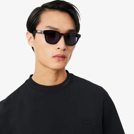 Polera Hombre Cuello Redondo Logo Black Lacoste - Imagen 3