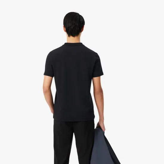 Polera Hombre Cuello Redondo Logo Black Lacoste - Imagen 4