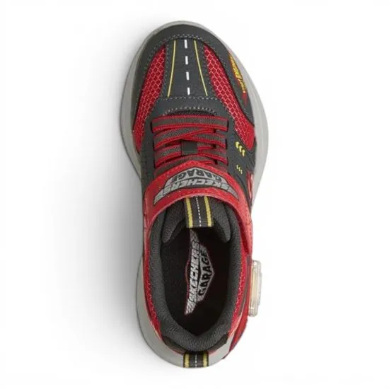 Zapatilla Infantil Garage Red Skechers - Imagen 2