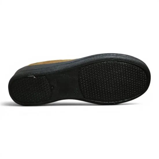 Zapato Descanso Mujer Forrado Chiporro Caramelo Passer - Imagen 5