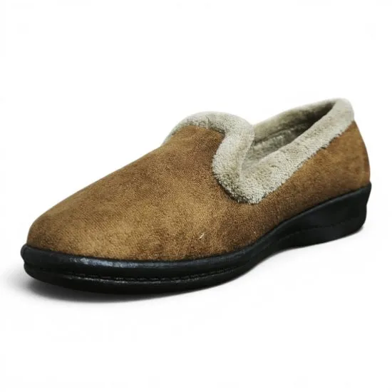 Zapato Descanso Mujer Forrado Chiporro Caramelo Passer - Imagen 8