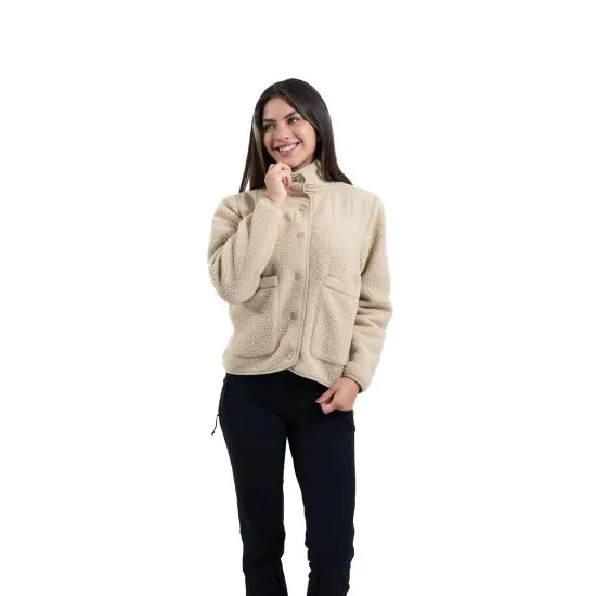 Polar Sherpa Chiporro Beige Mujer Navarino Kannu - Imagen 4