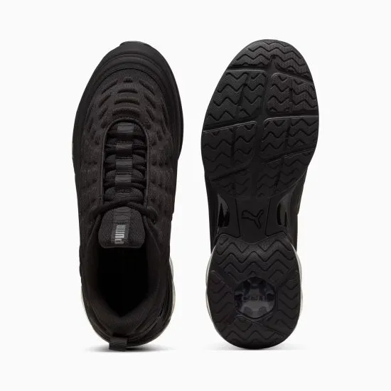 Zapatilla Hombre Meza Black Cool Dark Grey Puma - Imagen 5