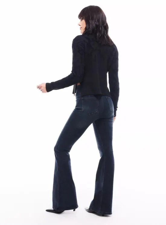 Sweater Cuello Alto con Aberturas en el Costado JJO - Imagen 3