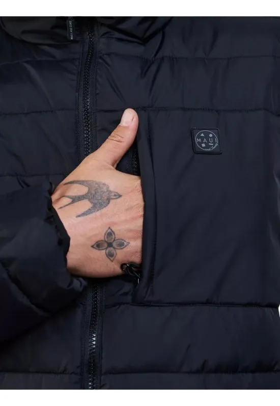 Parka Unity Negro Hombre Maui - Imagen 4
